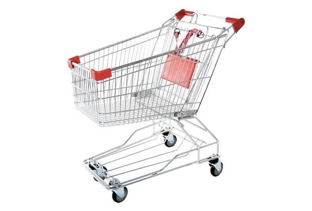 Customer shopping trolley 10