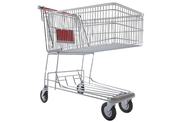 Customer shopping trolley 3