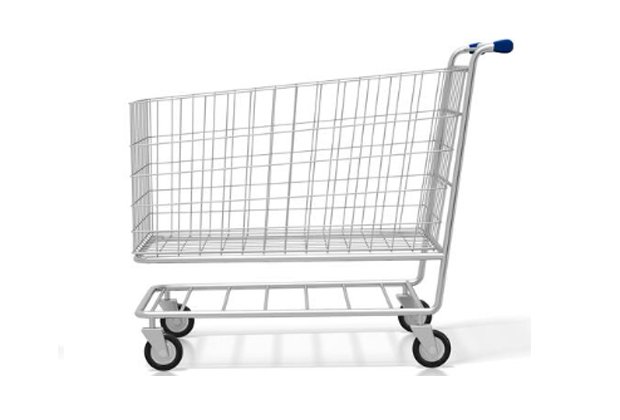 Customer shopping trolley 4