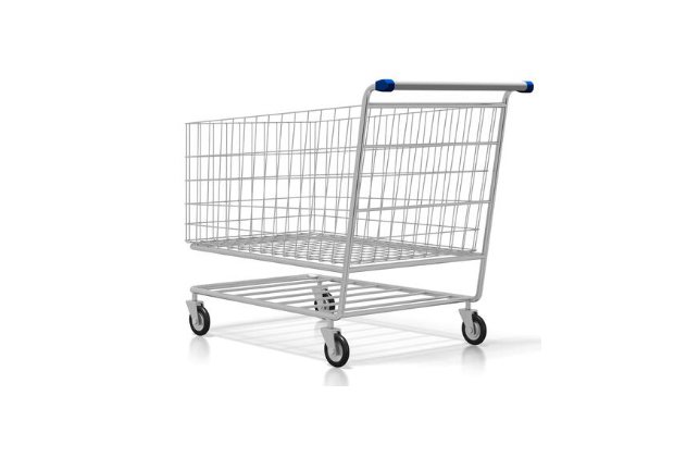 Customer shopping trolley 5