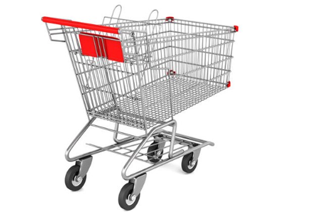 Customer shopping trolley 9