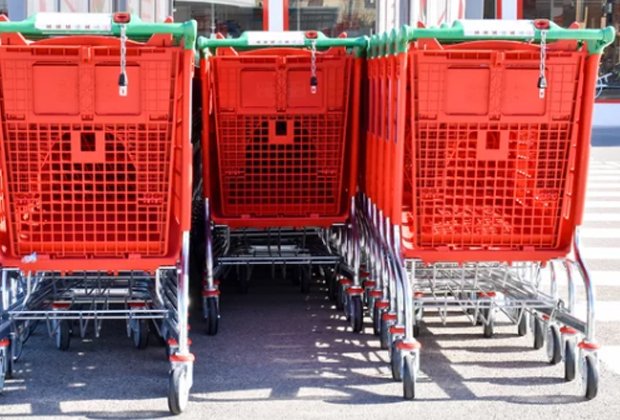 Plastic Shopping Trolley 3